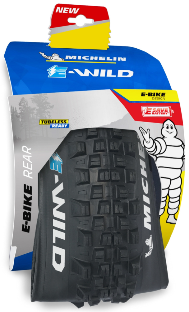 Michelin E-Wild Rear Competition Line Gum-X TLR , 27.5x2.8, faltbar, schwarz