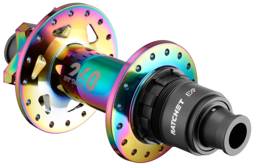 DT Swiss HR-Nabe 240 MTB Disc 32 Loch Boost, IS 6-Loch, EXP 12x148mm Classic SRAM XD, Oil Slick