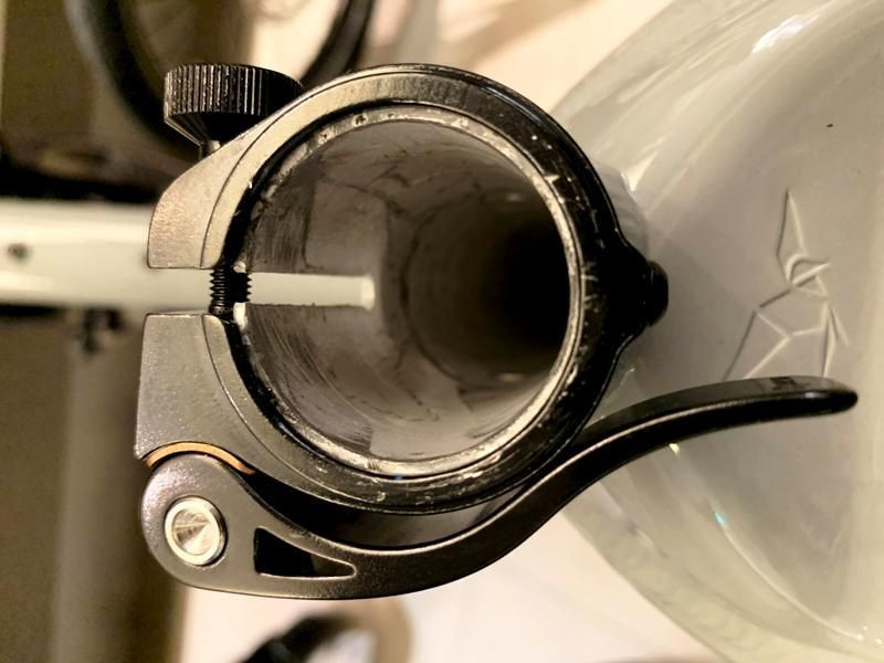 Tern Seatpost Clamp, 34.9 mm, Lower AnodizedBlack,MY21 GSD/Vektron