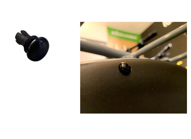 Tern Befestigungs Clips für Radabdeckung für GSD Gen 2, VE:5Stk.