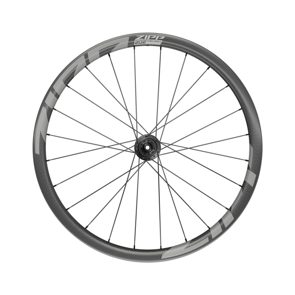 Zipp 202 Firecrest Carbon TLR Disc CL Rear Wheel   black carbon,700C/'12X142 SHI