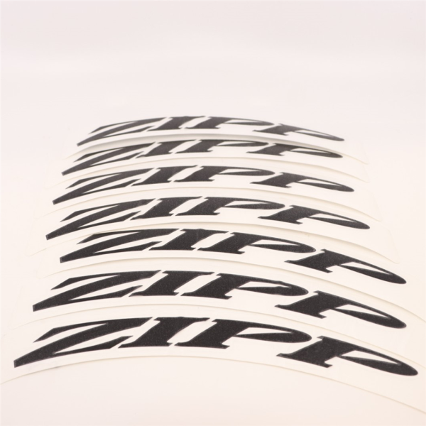 Zipp Wheel Decal Kit Zipp 202 DB Single Rim black
