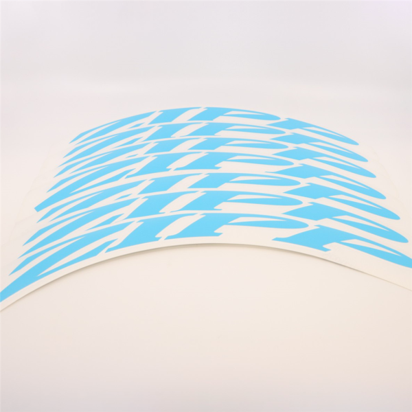Zipp Wheel Decal Kit Zipp 808 DB Single Rim blue