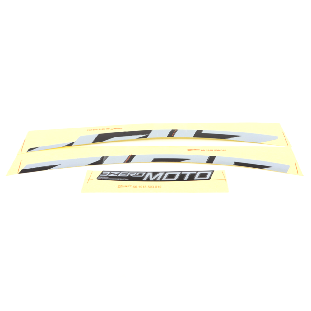 Zipp Wh Decal 3Zero 27 Moto Single Rim silver