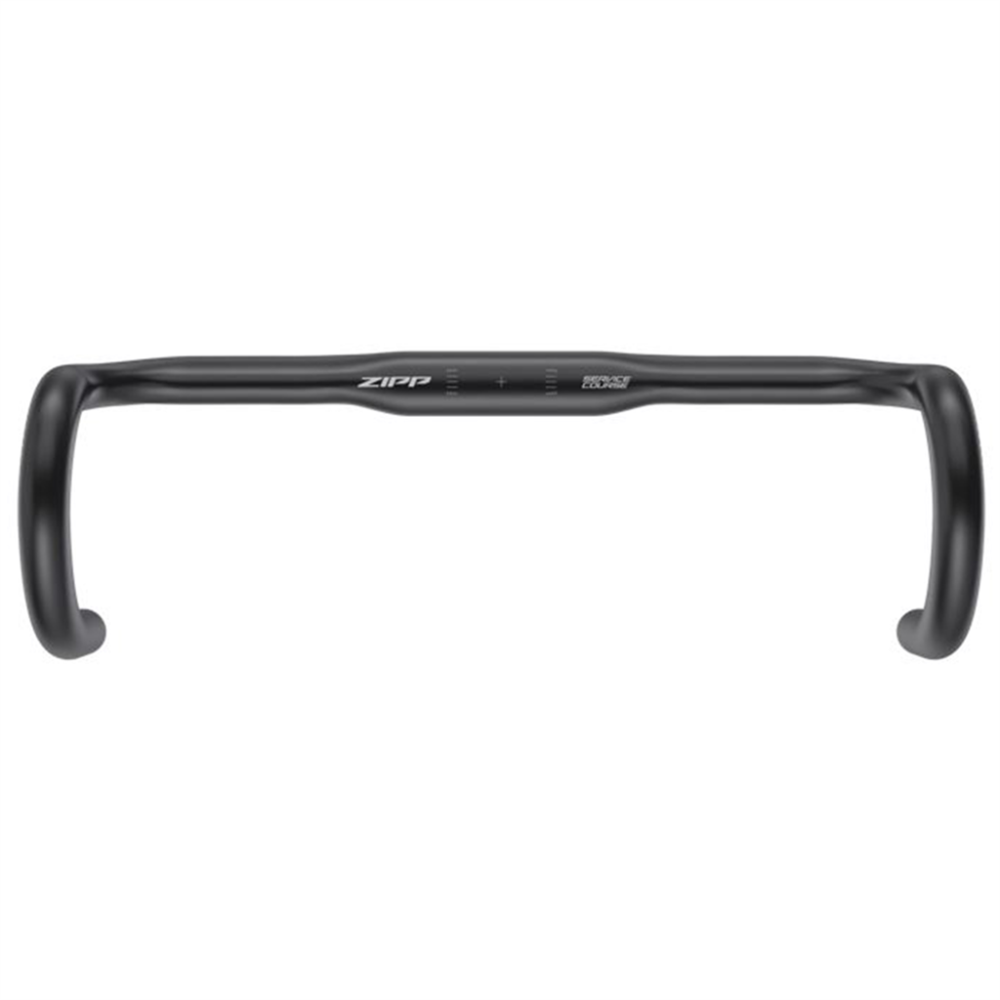 Zipp Handlebar Drop Service Course 80 Ergonomic bead blast black,38cm