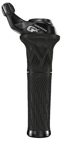 SRAM Grip Shift SRAM GX 2-fach schwarz inkl. Discrete Clamp