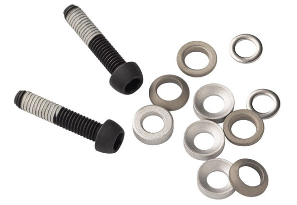 SRAM Adapter / Bremssattel Schrauben Kit Titan T25 37mm 2Stk FlatMount, Sram