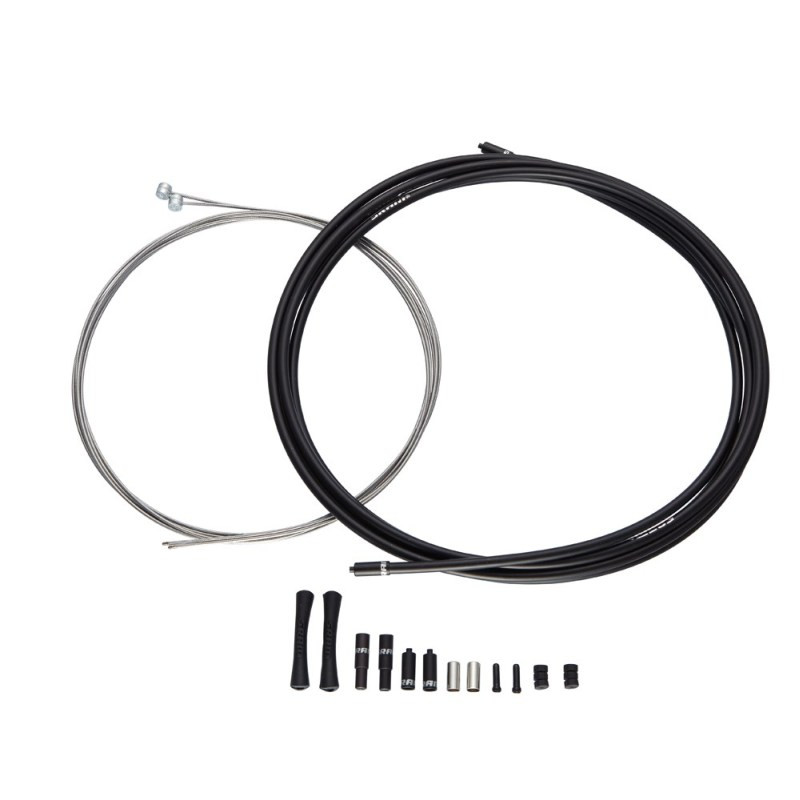 SRAM Bremskabel Kit SlickWire Road Black 5mm 1x 850mm, 1x 1750mm, 1.5mm, Kevlar