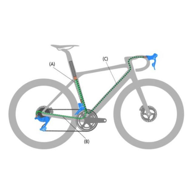Shimano Dura Ace Di2 22 Hebel Paar, ST-R9250PA, 12-fach ohne Kabel-Set