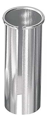 Reduzierhüllse Sattelstütze, silber, 27.2-31.6, 80mm
