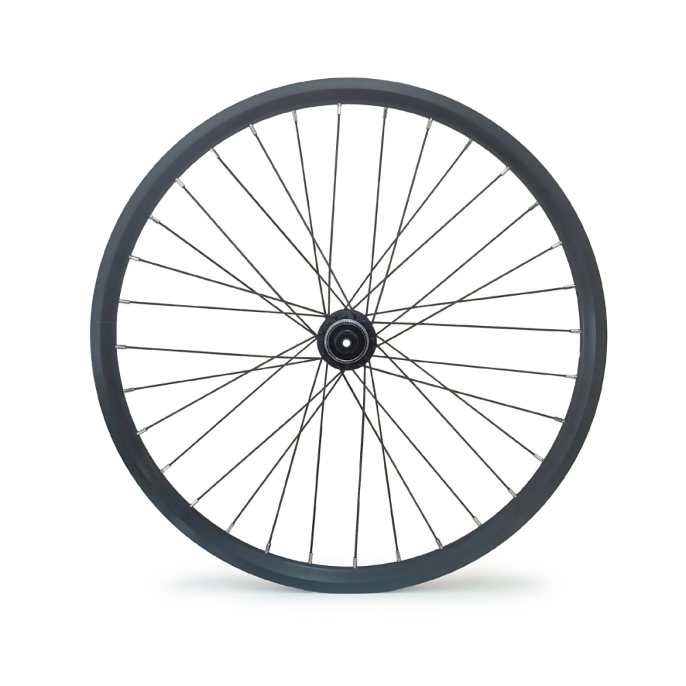 Tern Vorderrad für Verge D9, schwarz, Shimano Nabe, 100 mm