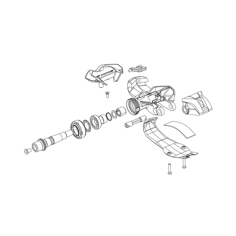 Time Pedal Grip pins/bolts, 4 tension screws TIME SPECIALE 8/12