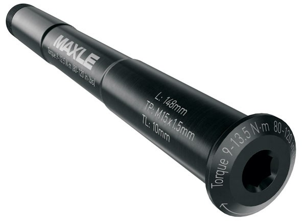 RockShox Axle Maxle Stealth Rear 12x142 MTB, kompatibel mit Road Frames