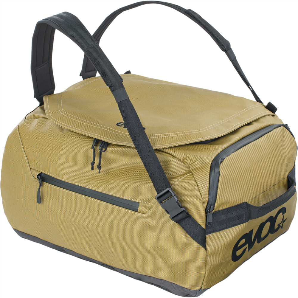 Evoc Duffle Bag 40L, curry/denim