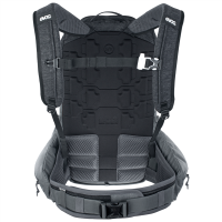 Evoc Trail Pro 26L Backpack, L/XL, black/carbon grey