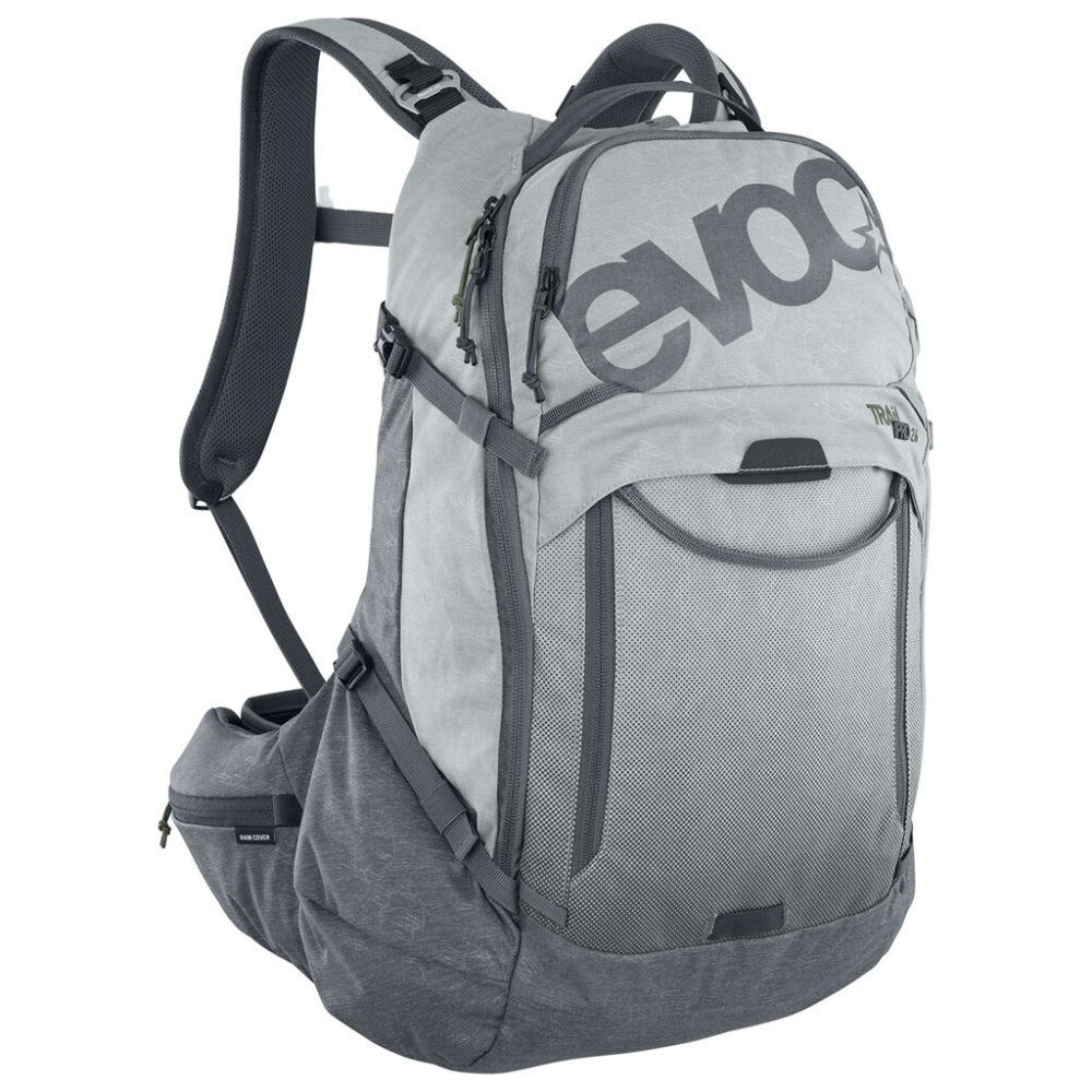 Evoc Trail Pro 26L Backpack, L/XL, Grau/Schwarz