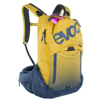 Evoc Trail Pro 16L Backpack, L/XL, curry/denim