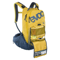 Evoc Trail Pro 16L Backpack, L/XL, curry/denim