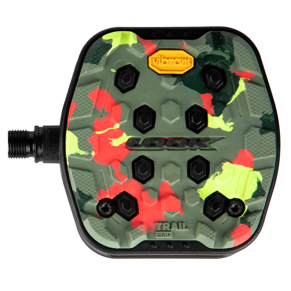 Look TRAIL GRIP CAMO camo,one size