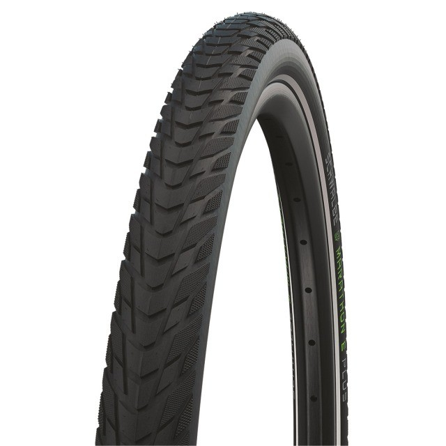 Schwalbe Pneu Marathon E-Plus 700x35C Starr mit Reflexstreifen black
