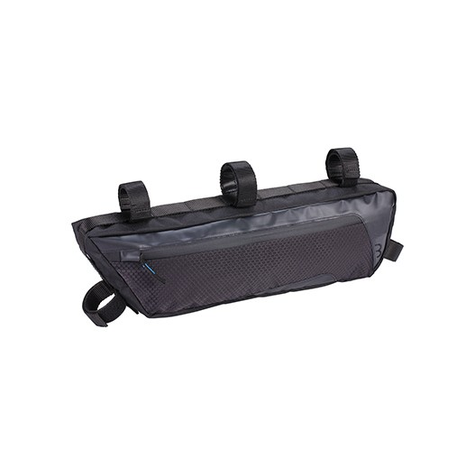 BBB Oberrohrtasche 3.0L 40x7x12cm schwarz 2 Seitenreissverschlüsse