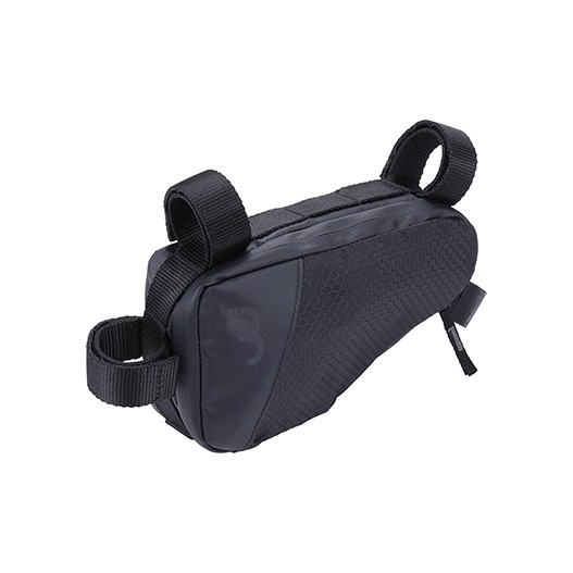 BBB Eck-Rahmentasche 1 L 20x11x5.5cm schwarz 1 Seitenreissverschluss