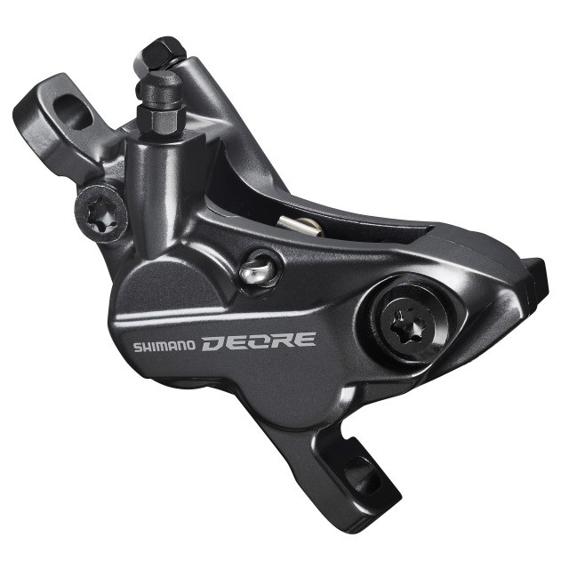 Shimano Deore 21 Disc-Brake vorne/hinten, BR-M6120MPRX, 4-Kolben, Harz
