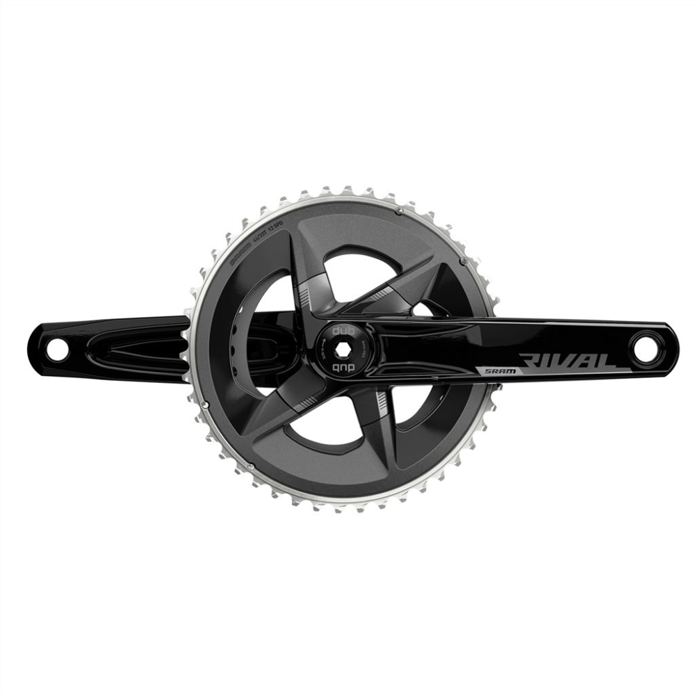SRAM Crankset Rival eTap AXS Wide 2x  DUB black,175mm/43/30t