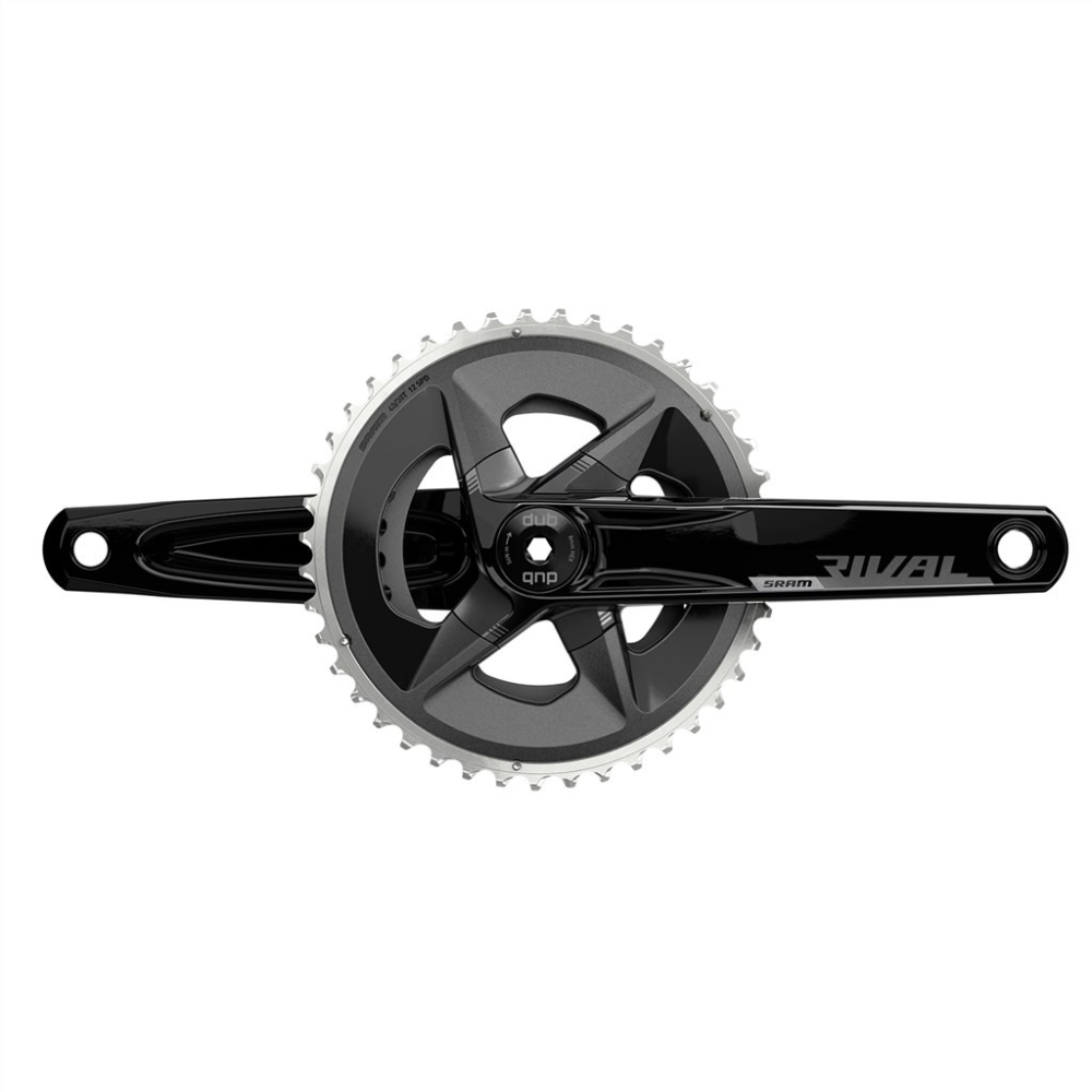 SRAM Crankset Rival eTap AXS Wide 2x  DUB black,175mm/43/30t