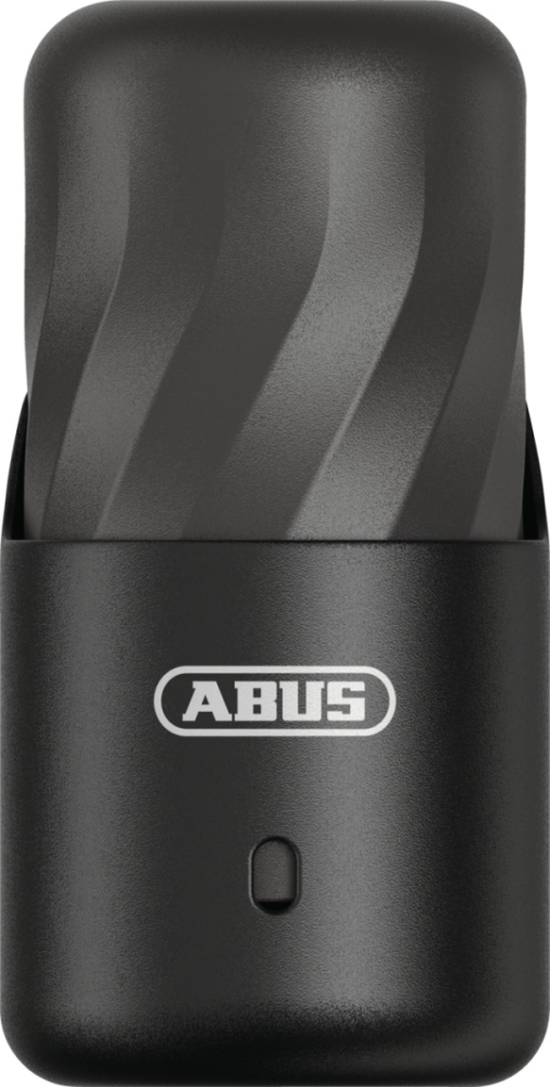 ABUS Quick Store Aufbewahrungsbox, schwarz, 80x195-225mm, Befestigung am Flaschenhalter