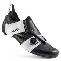 Lake Cycling Triathlonschuhe, TX322 , SCHWARZ WEISS, 43
