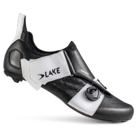 Lake Cycling Triathlonschuhe, TX322 , SCHWARZ WEISS, 43