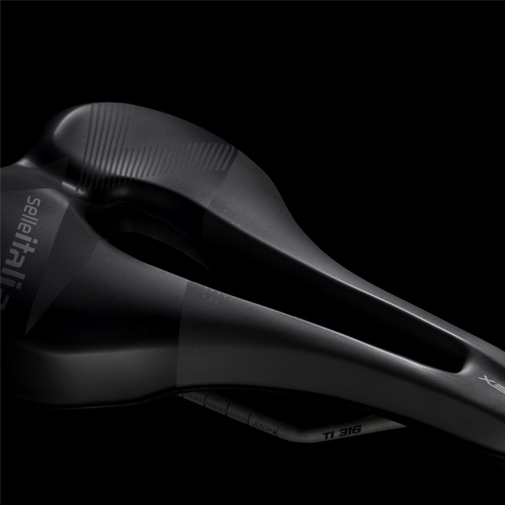 Selle Italia X-Bow Superflow TI 316 black/grey,L3