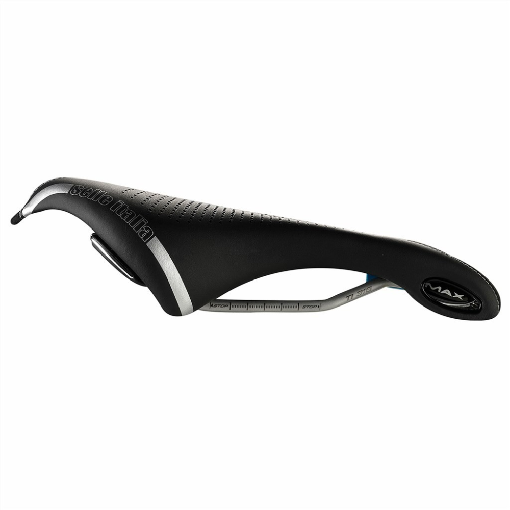 Selle Italia Max Flite Gel TI 316 Superflow black,L3