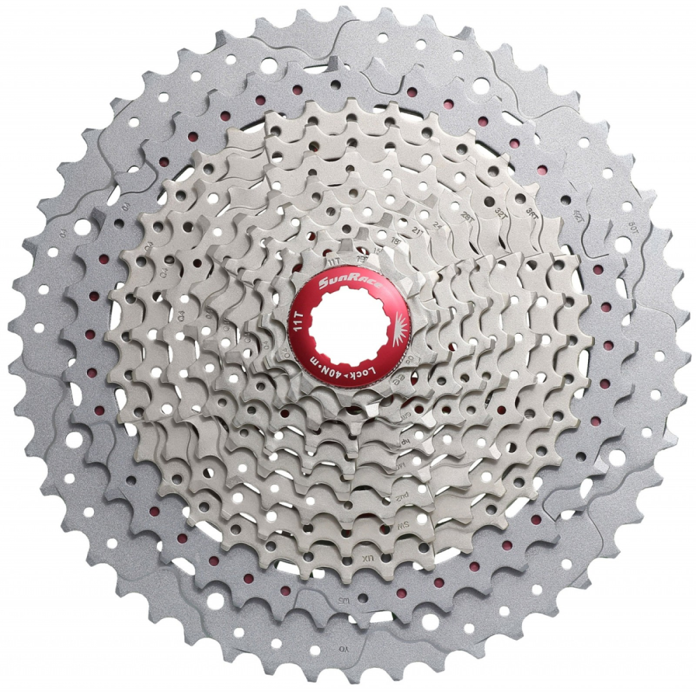 SunRace MX 21 Kassette 11-51, CSMX80, metallic, 11-fach