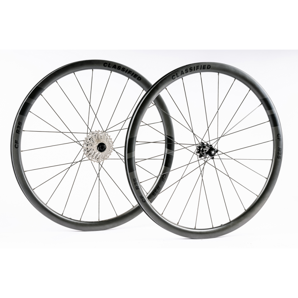 Classified Powershift R35 Carbon Wheelset Kit, Clintcher, Tubless, inkl. Kassette, 11 speed / 11-30