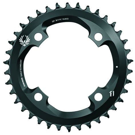 SRAM Kettenblatt X-Sync2 Eagle 34Z 1x12  Ø104mm für Powermeter
