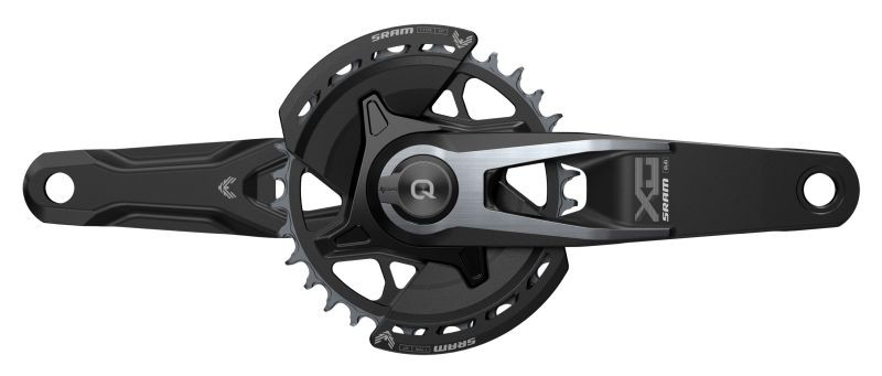 SRAM Spindlebased Q174 CL55 DUB MTB Wide Black