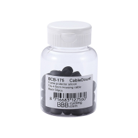 BBB BBB Rahmenschutz Kabel Ø4-5mm 25x schwarz