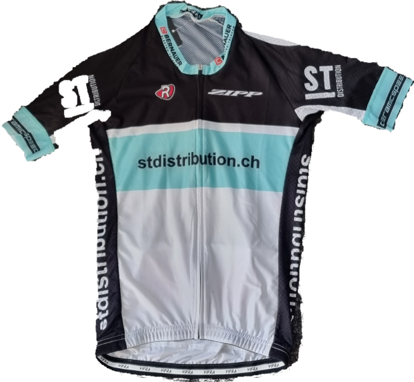 ST Cycling ST Trikot Kurzarm , white celeste