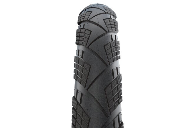 Schwalbe Pneu Marathon Efficiency 28x2.00 Falt mit Reflexstreifen black