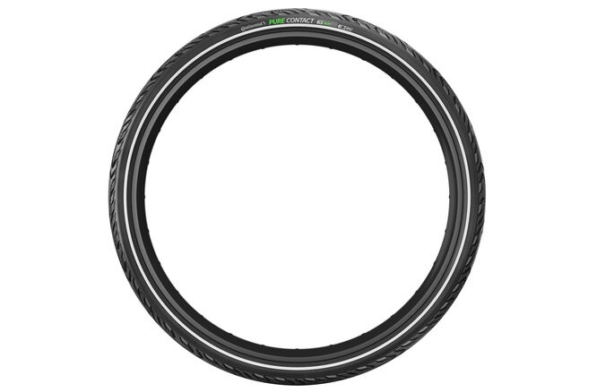 Continental Pneu Pure Contact 27.5x2.00 Falt mit Reflexstreifen schwarz