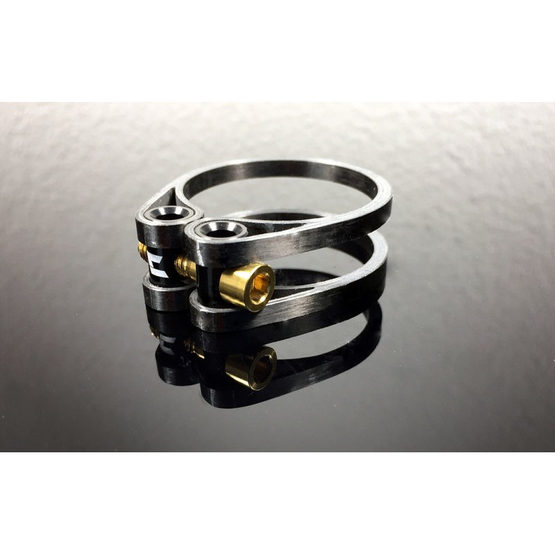 Phenum / Ceetec Sattelklemme schwarz, D=31,8mm / H=16,8mm