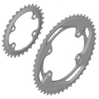 Shimano GRX810 21 Kettenblatt 48 Zähne, Y-0JR 98010 FC-RX810, 2x11-fach