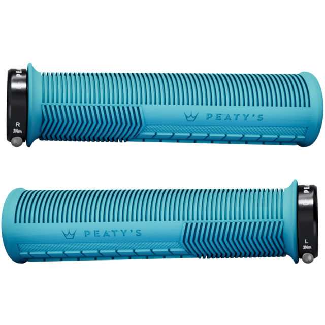 Peaty's Lenkergriffe Monarch Grip Mushroom Thick, Türkis