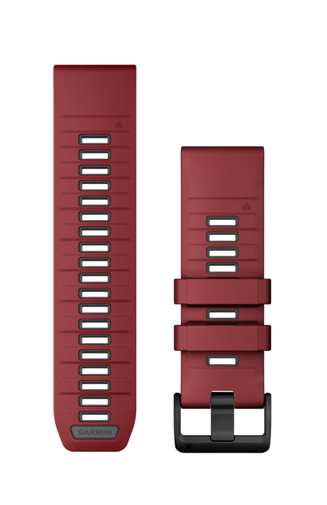 Garmin Quickfit®-Armbänder (26 mm), Marsala/Graphit