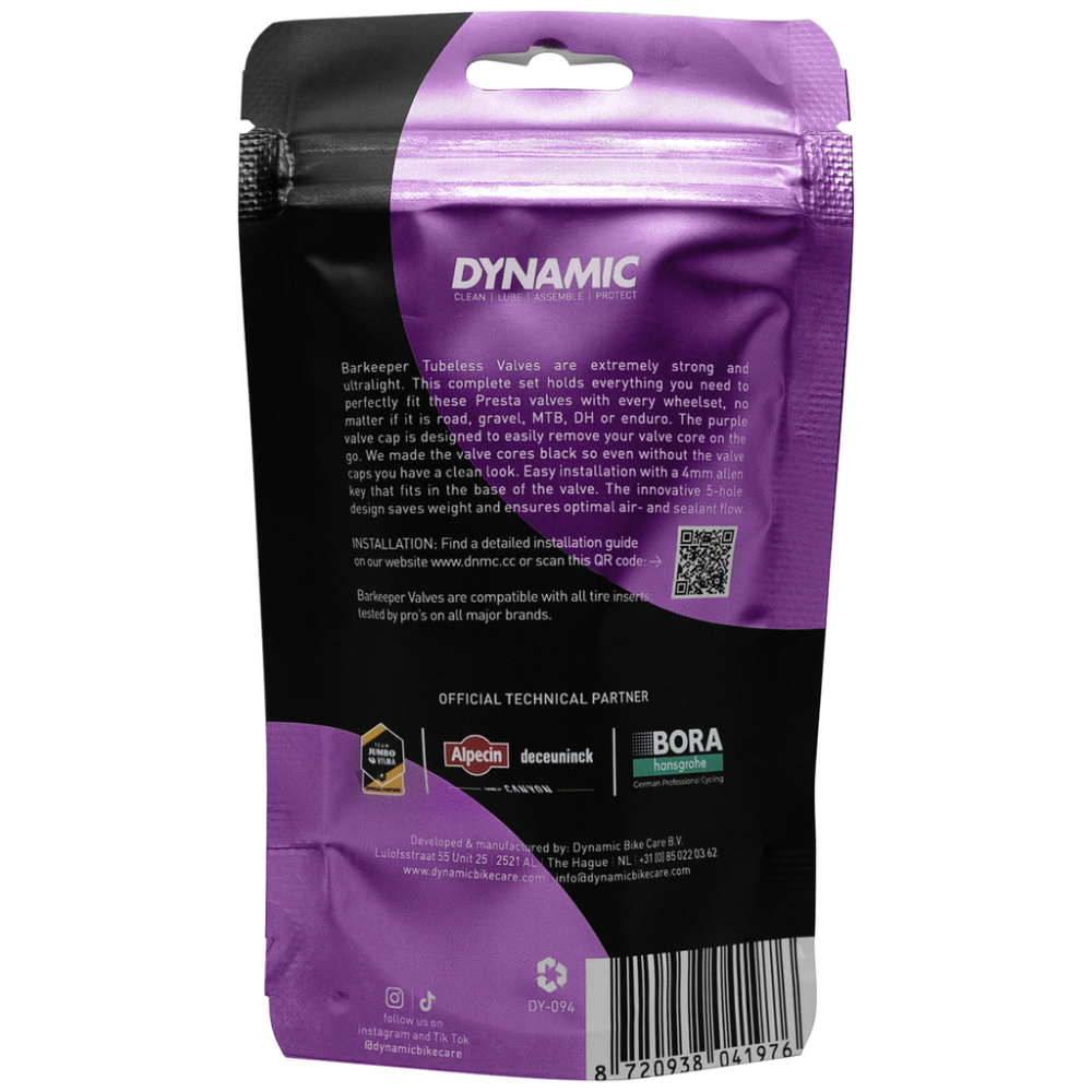 DYNAMIC Bar Keeper Tubeless Valves 60mm