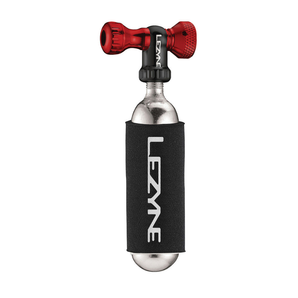 Lezyne Control Drive CO2 With 16G Cartridge, Rot