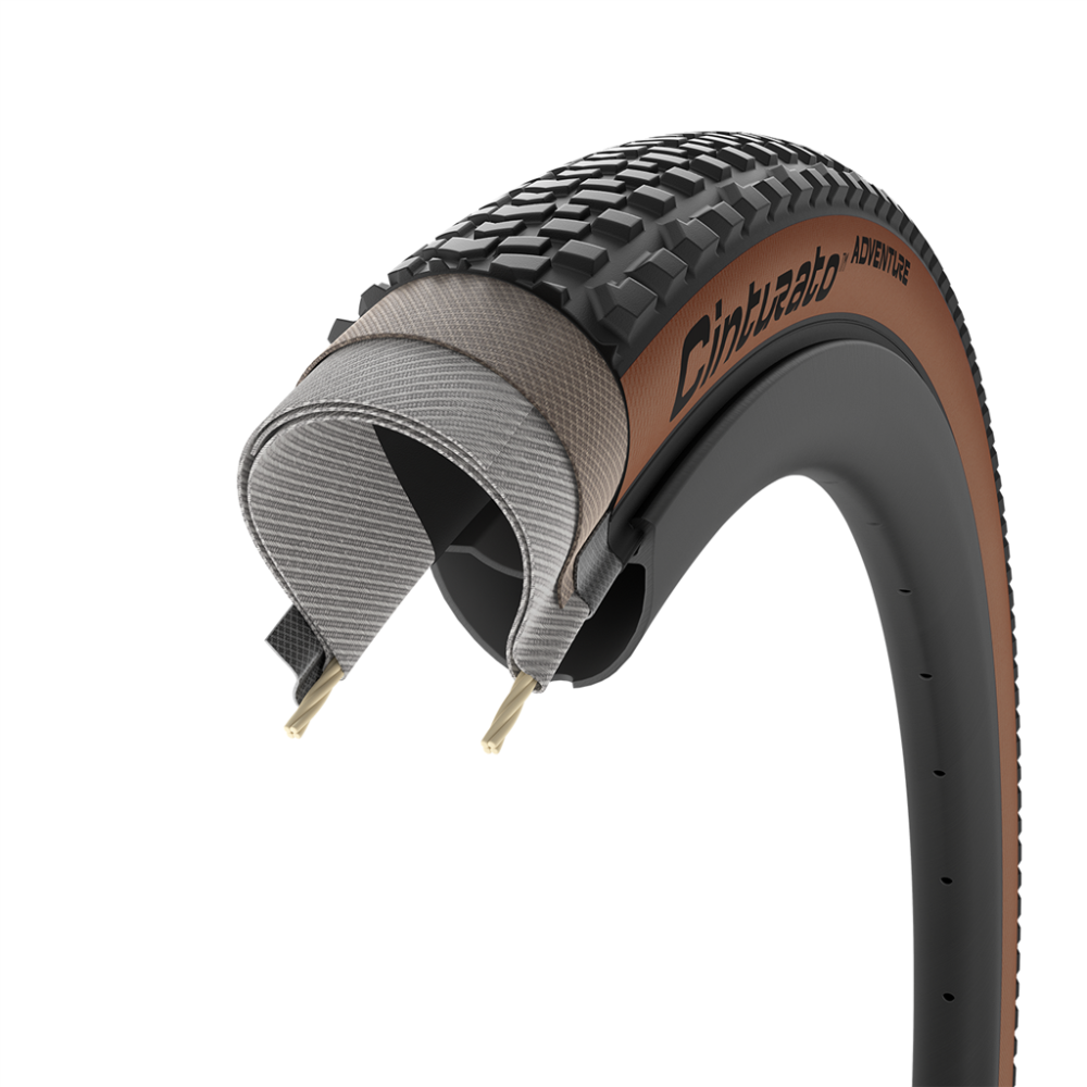 Pirelli Cinturato Adventure TLR, black/tan-wall, 40mm