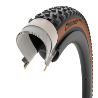Pirelli Cinturato Gravel TLR S, black/tan-wall, 40mm
